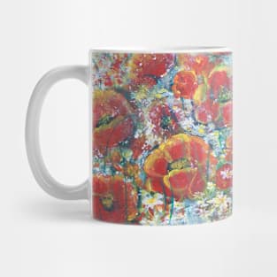 A field of poppies Mug